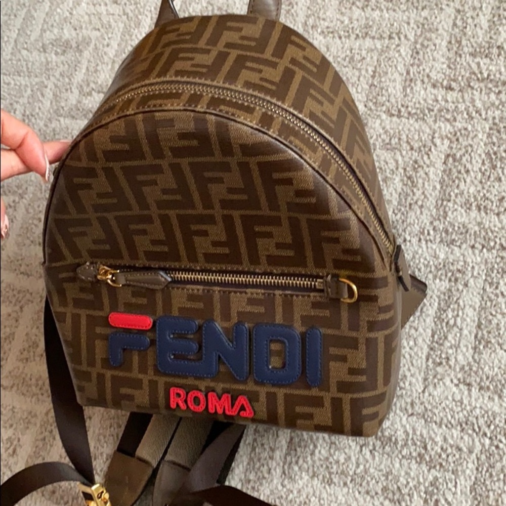 Super cute Fendi Fila edition backpack!